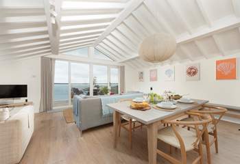The first floor is completely open plan making it perfect for socialising.