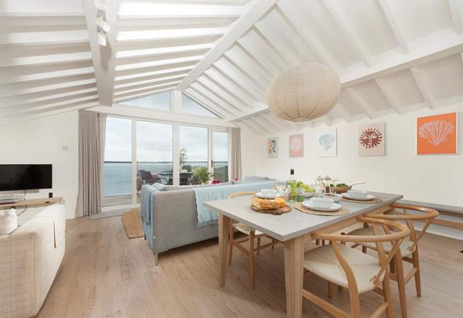 The first floor is completely open plan making it perfect for socialising.