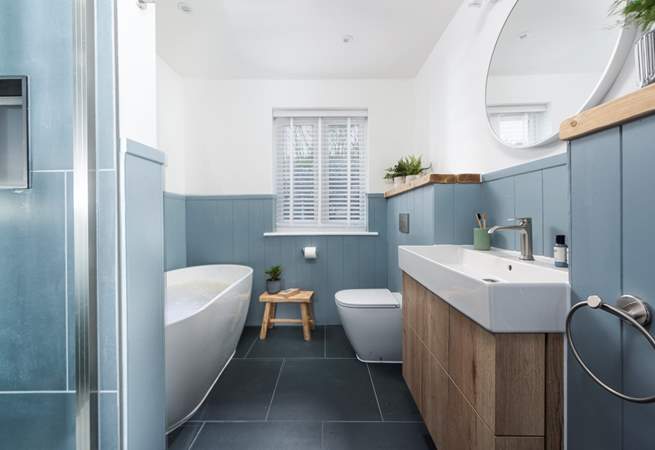 The en suite bathroom to bedroom 1 is brand new for 2026.