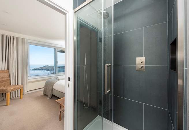 And a separate shower cubicle.