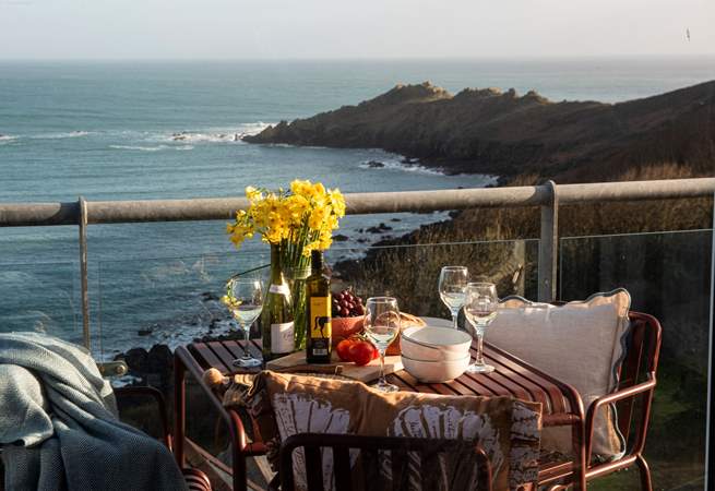 The balcony is just perfect for relaxing on or watching the sun set at the end of the day.