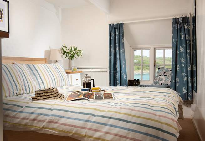 Bedroom 3 has a fabulous view and a comfy double bed. 