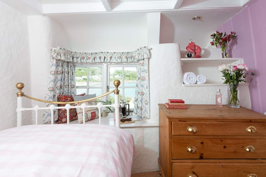 What a dreamy bedroom, perfect for either an adult or child.