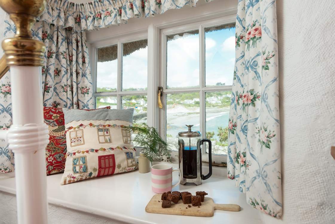 With a gorgeous view to match!