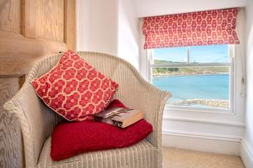 Both bedrooms have amazing views.
