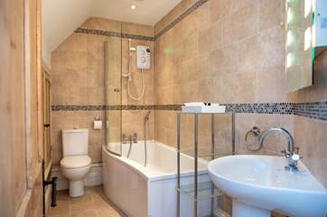 The family bathroom on the first floor.