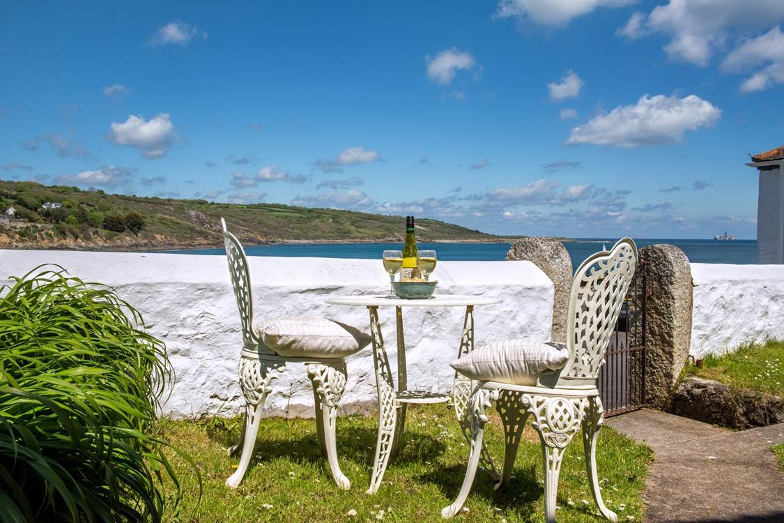 A perfect location for enjoying the sweet symphony of the sea.