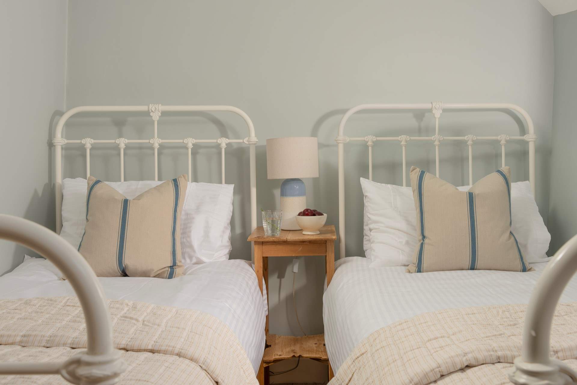 Lie in bed and listen to the haunting sounds of the sea and the calling of the gulls.