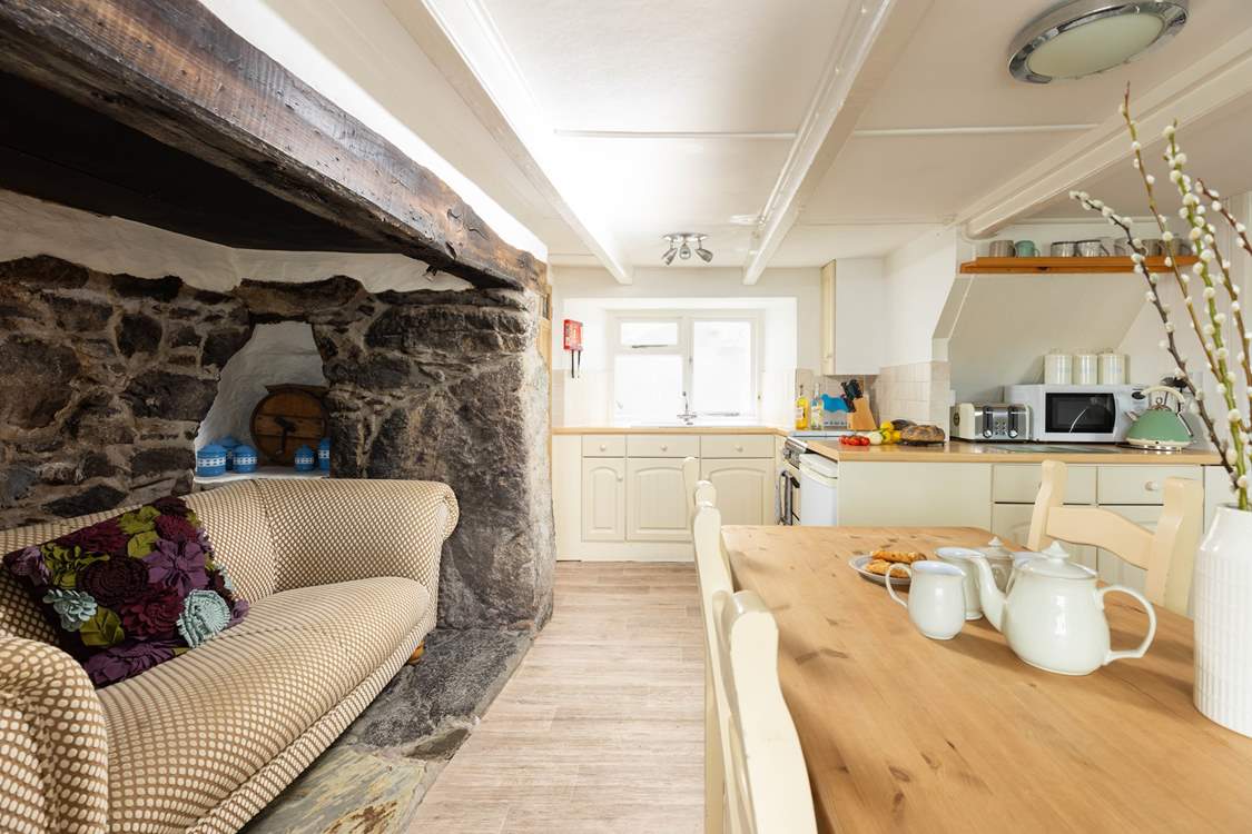 This charming cottage has some delightful original features. 