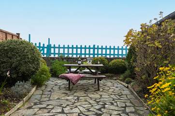 Enjoy the view from the sheltered terrace.