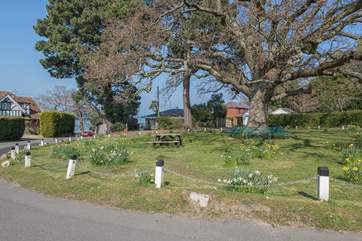 Fishbourne Green takes centre stage in this peaceful location