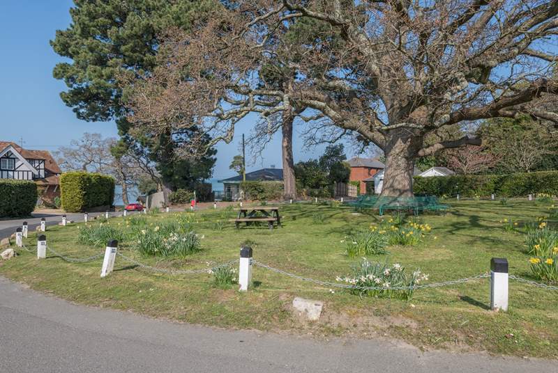 Fishbourne Green takes centre stage in this peaceful location