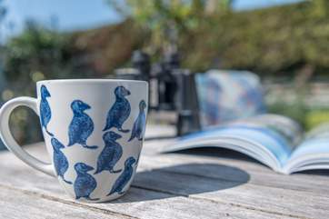 Sit outside and plan your days ahead...