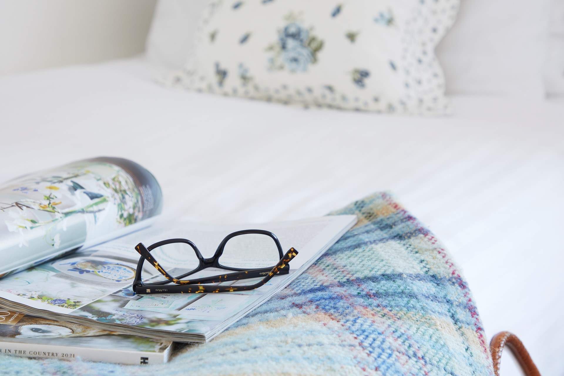 Sit back, unwind and catch up on some reading.