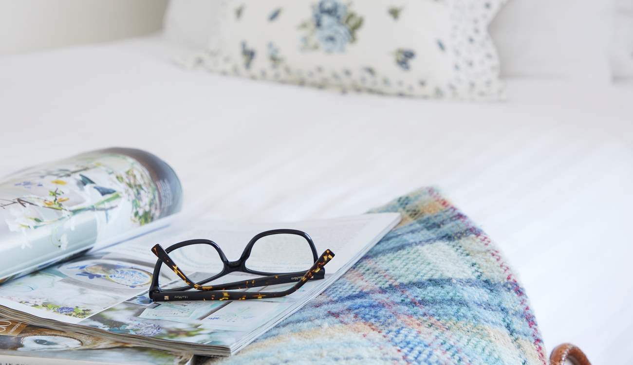 Sit back, unwind and catch up on some reading.