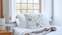 A calming feel for restful nights.