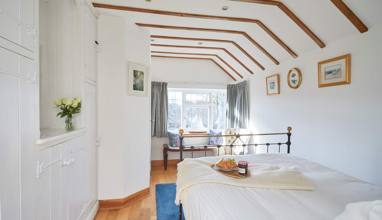 Sit in the window and watch the Island's famous red squirrels play.