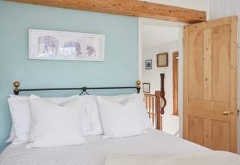 You will be sure to get a good night's sleep in this peaceful setting.