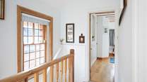 The first floor landing leads to all three bedrooms.