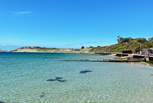 Colwell Bay is a beautiful beach on the north west coast with clear, calm waters.