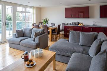 Anzac offers a wonderful open plan living area.