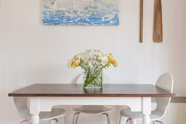Tastefully decorated throughout.