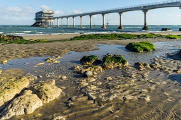 The lifeboat station and beach just a few minutes walk away.
