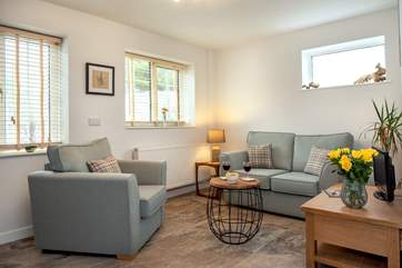 The decor throughout is bright and appealing.