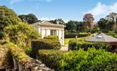 From the raised decking area you can see look across the park to The Orangery. - Thumbnail Image