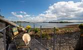 The raised terrace area is a great vantage point looking out across the water to the maritime city of Plymouth in the distance - Thumbnail Image