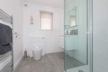 The shower-room.