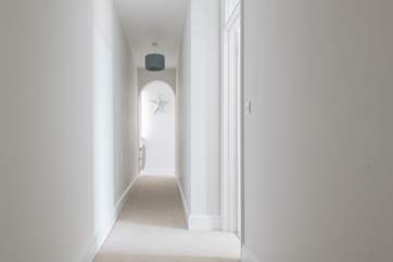 This apartment is light and airy throughout.