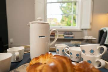 The best start to a day in this very comfortable home-from -home.