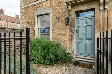 A little front garden area is very useful for bikes..there is a fantastic cycle trail from Frome all the way into Bath.