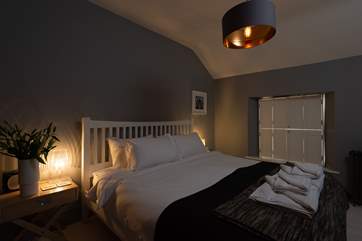 So cosy in here with the shutters closed at night.