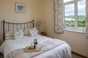 The views from the master bedroom are also magical.