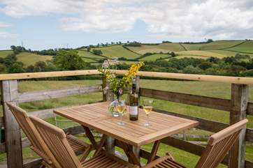 Stunning views can be enjoyed as far as the eye can see from your very own private decking.