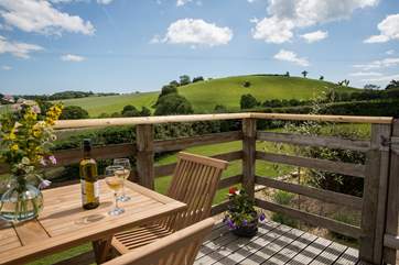 The view is simply stunning! Enjoying a spot of dining al fresco is a must in this glorious spot.
