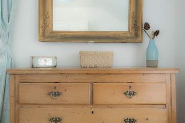 Lovely touches welcome you into each room.
