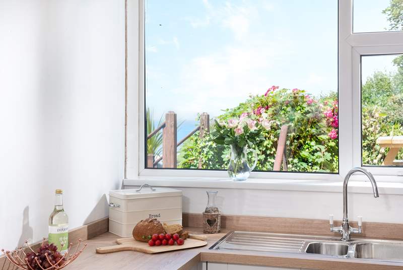 Washing up really won't feel like a chore with that view to look at.