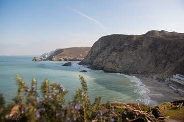 Trevaunance Cove is a great family beach.