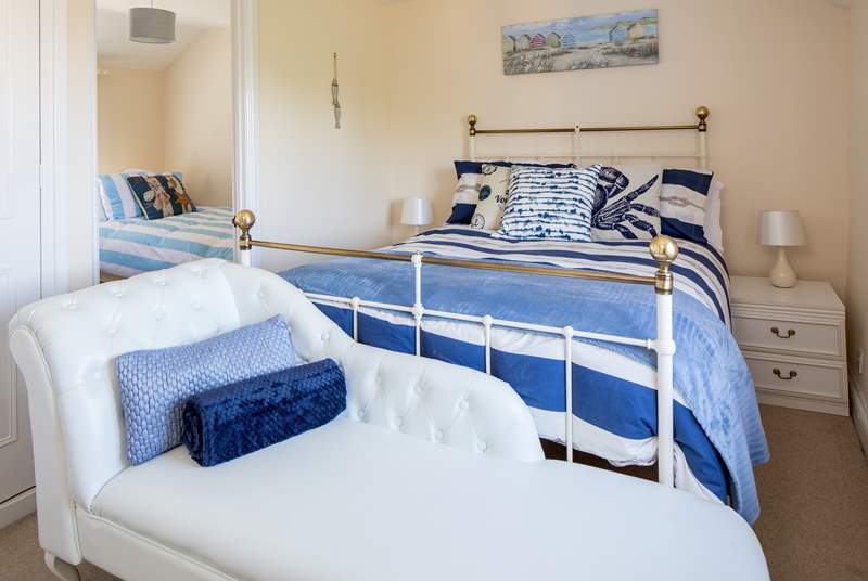 You access bedroom three via bedroom one. Perfect for a younger member of the group not wanting to be too far away.
