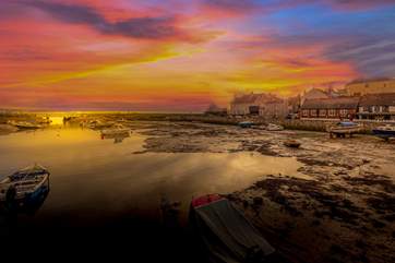 The sunsets in the harbour can be quite spectacular!