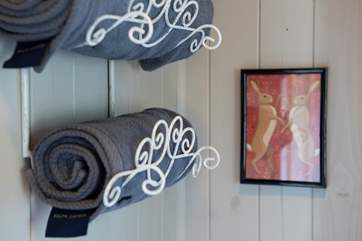 Towels are, of course, provided.