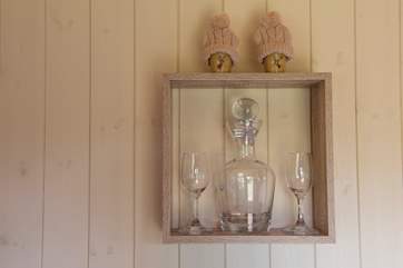 There are lovely touches everywhere you look.