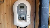 Horseshoe Shepherd's Lodge has a very handy electric car charging point.