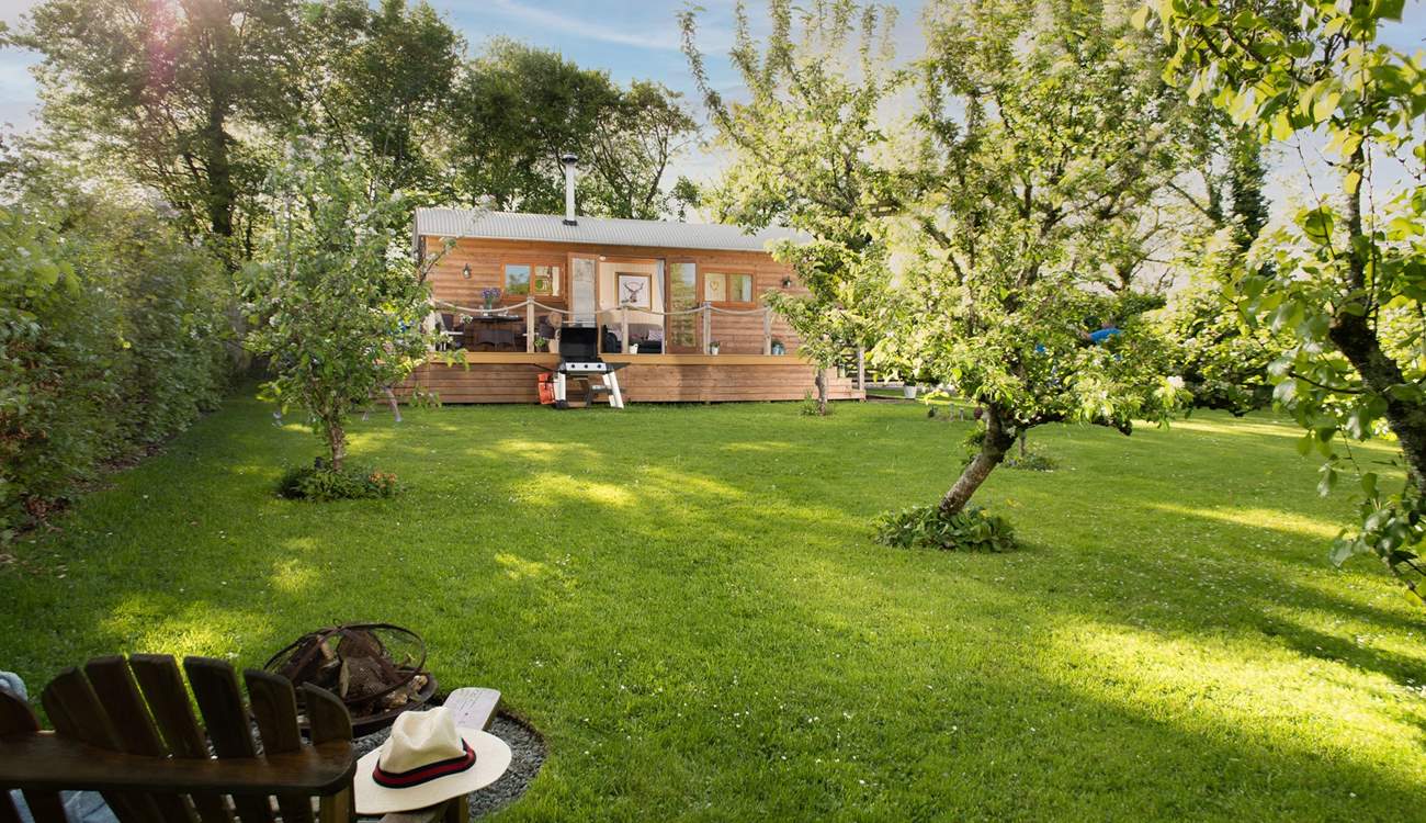 The orchard is private and all yours to make the most of.