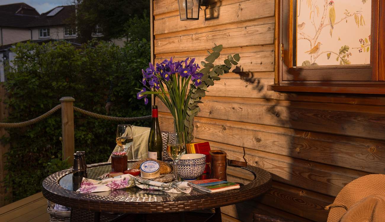 Supper under the stars.