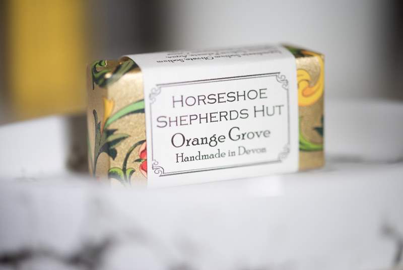 The handmade soap is simply divine.
