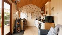 The lodge is a beautifully crafted, charming retreat.